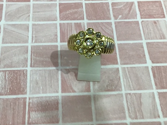 K/Pダイヤモンドコンビリング をお買取致しました。