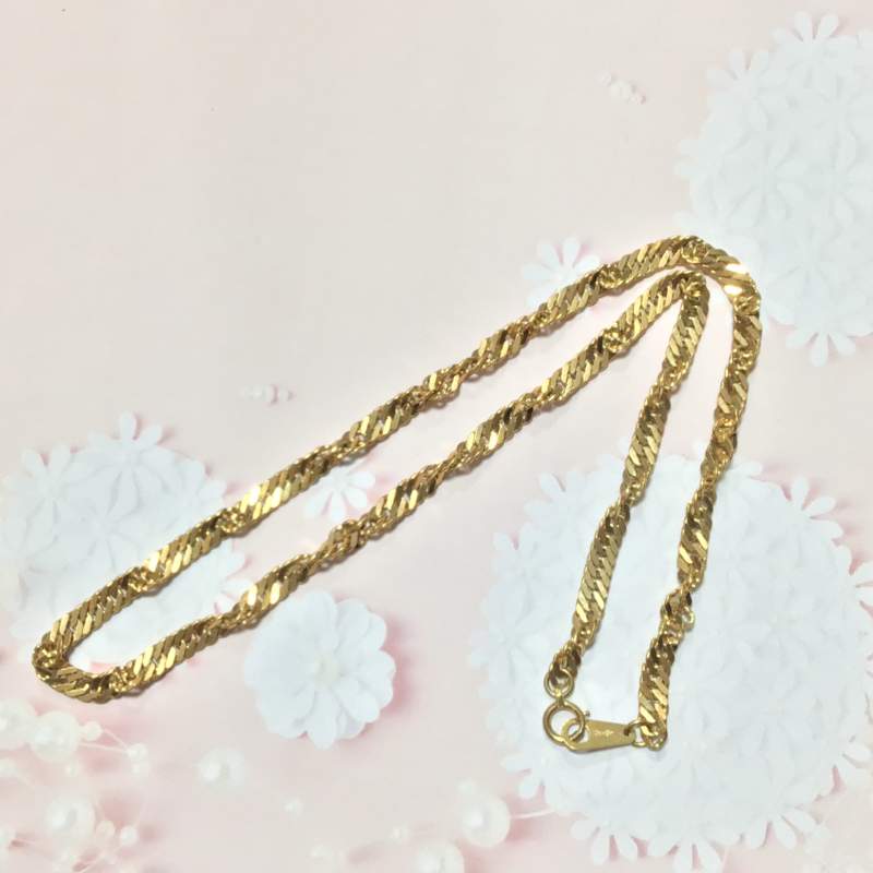 18金 ネックレス をお買取しました。