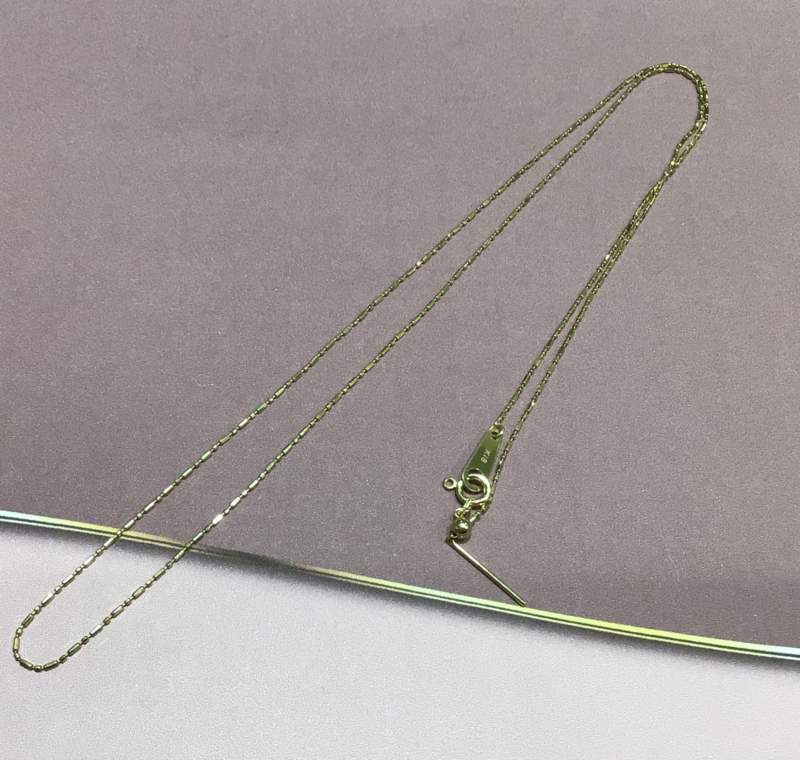 18金 ネックレス をお買取しました。