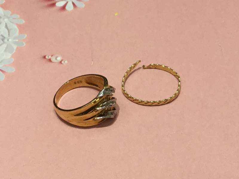 ダイヤモンド 18金 18金/プラチナ リング をお買取り致しました