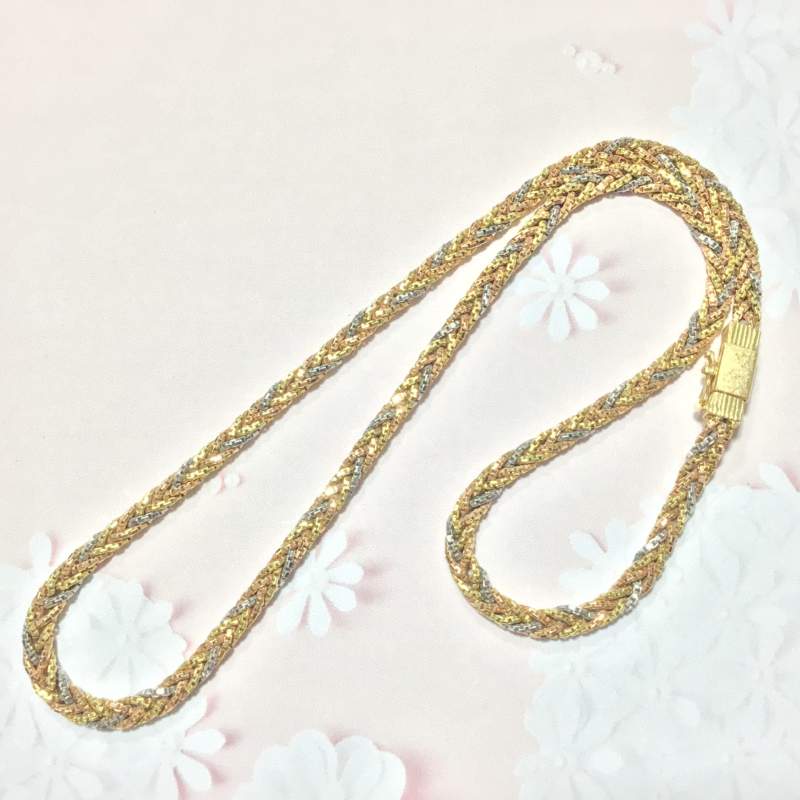 18金 プラチナ800 ネックレス お買取しました。