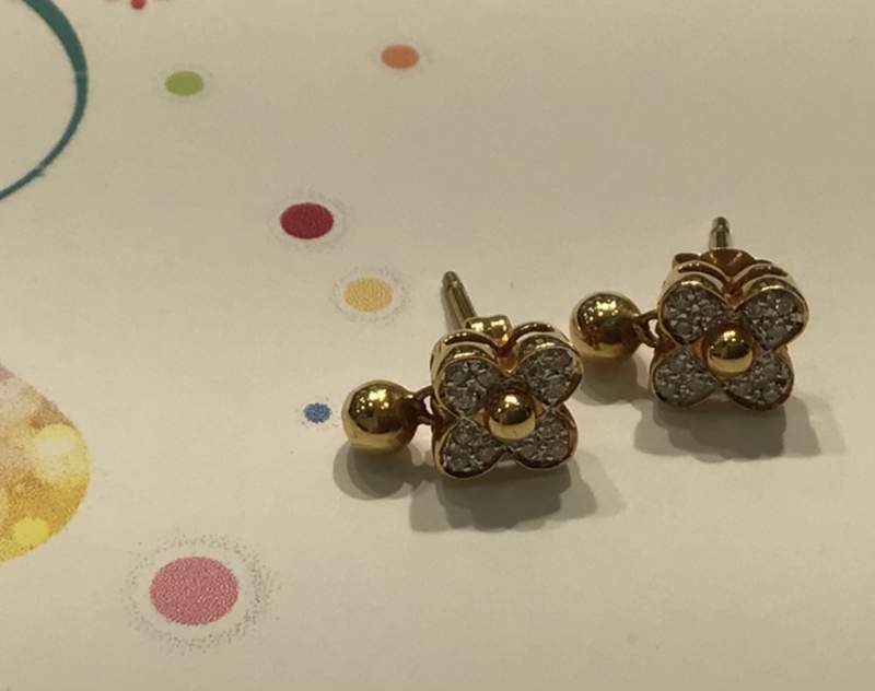 K18 ピアス
