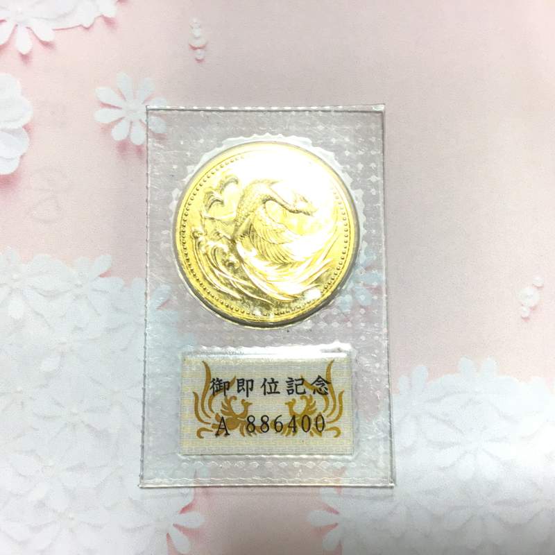 24金 記念硬貨 お買取しました。