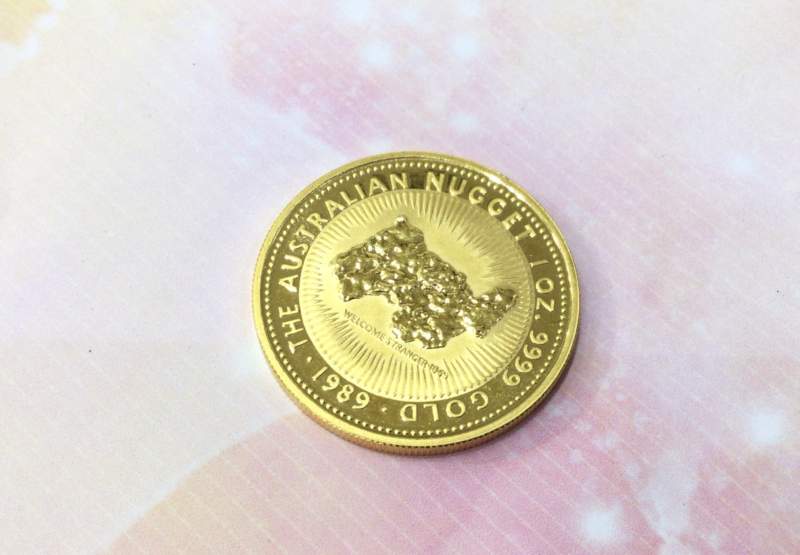 24金 イエローゴールド コイン をお買取しました。