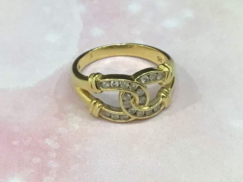 ダイヤモンド リング 18金 をお買取しました。