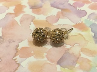 18金 イエローゴールド ピアスをお買取しました。