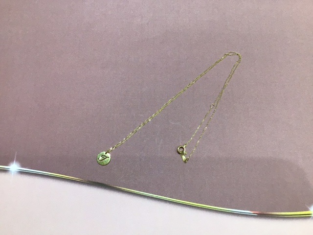 18金 イエローゴールド ネックレス をお買取しました。