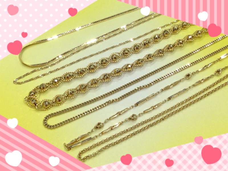 18金 イエローゴールド ネックレス をお買取致しました🌟