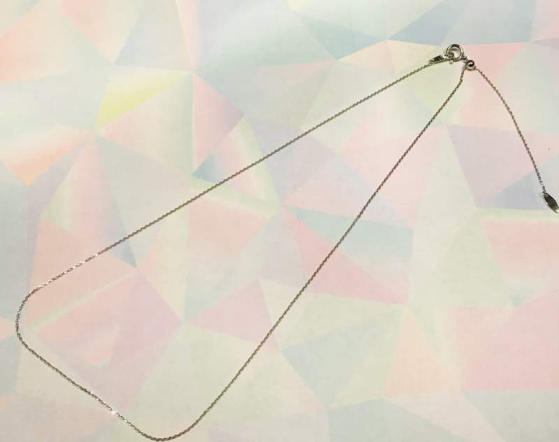 🌿 K18 ホワイトゴールド ネックレス をお買取りしました。🌿