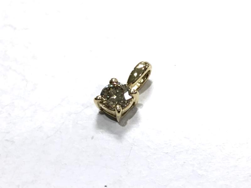 ダイヤモンド 18金 イエローゴールド ペンダントトップをお買取りしました。