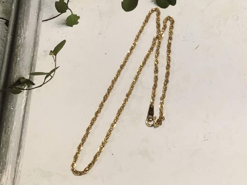 K18 ネックレス のお買取