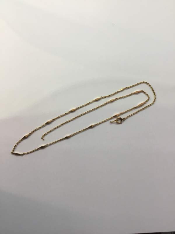 18金 ネックレス を お買取しました。