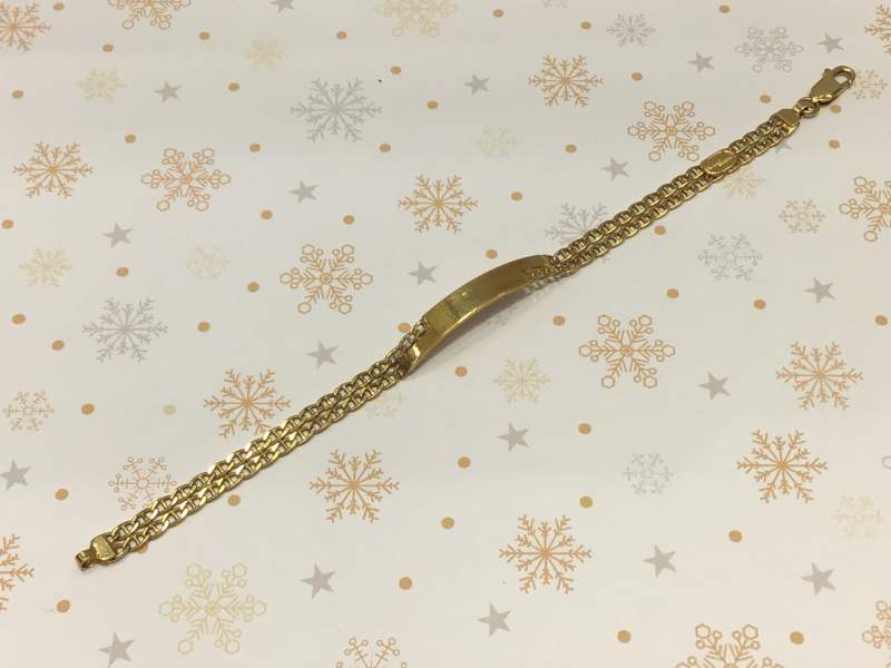18金 イエローゴールド ブレスレット をお買い取りしました