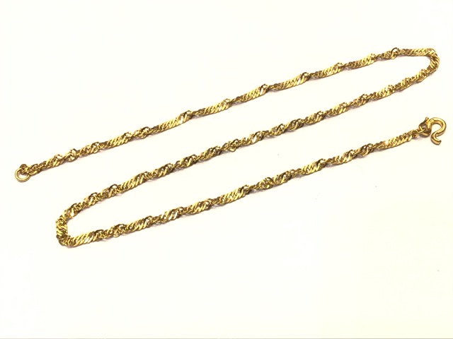 K18 ネックレス お買取しました