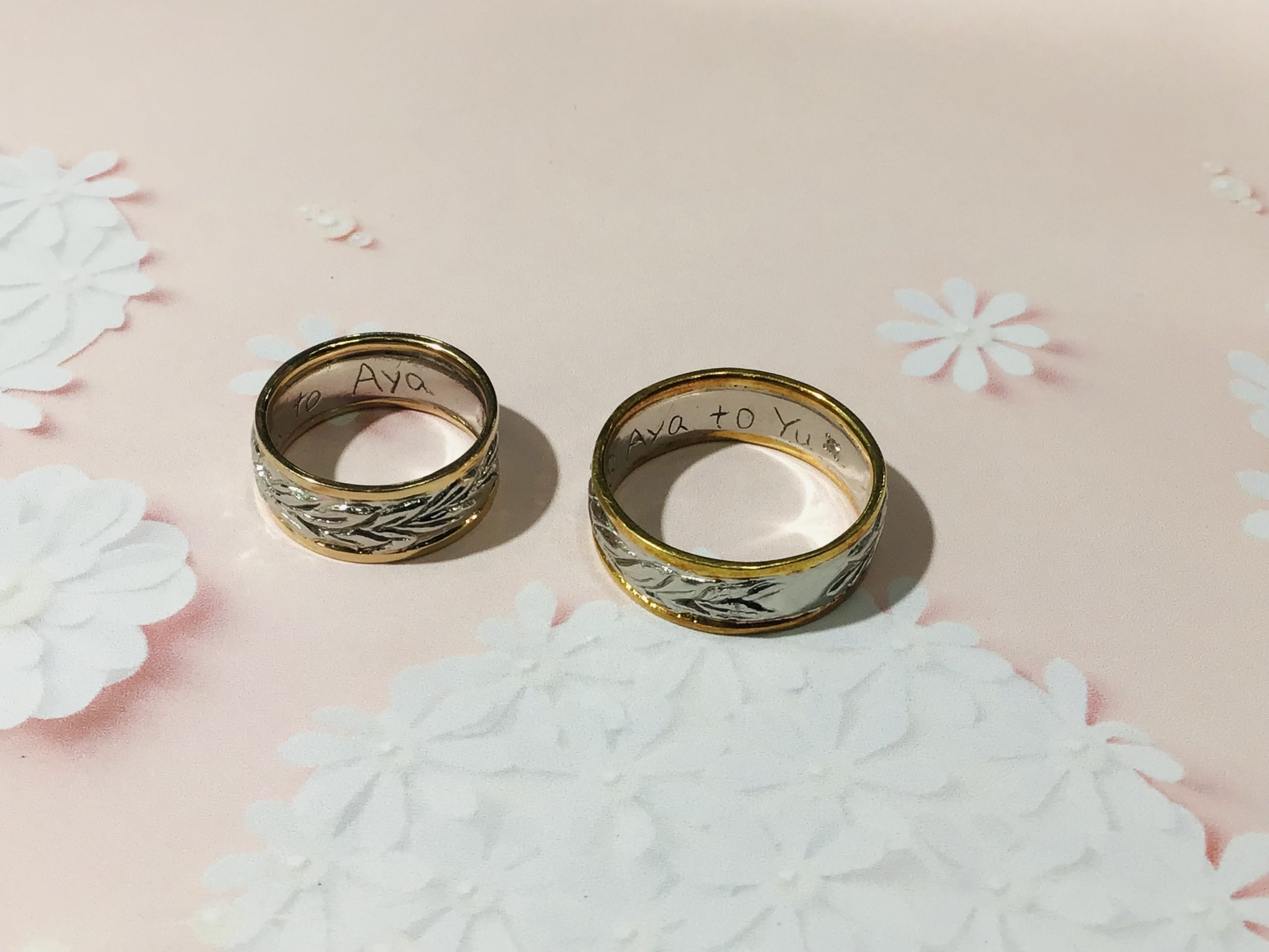 🌸プラチナと18金リング をお買取り致しました🌸
