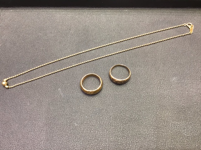 K18 リング ネックレス お買取しました