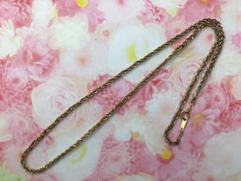 18金/プラチナ850 コンビ ネックレス をお買取り致しました。