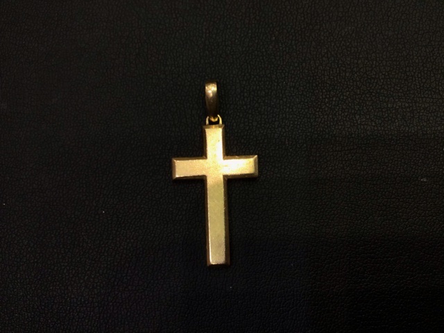 K18 クロスペンダント お買取しました
