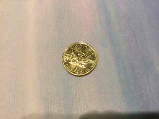 コイン　24金　メイプル　をお買取しました。
