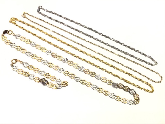 K18 PT ネックレス ブレスレット お買取しました