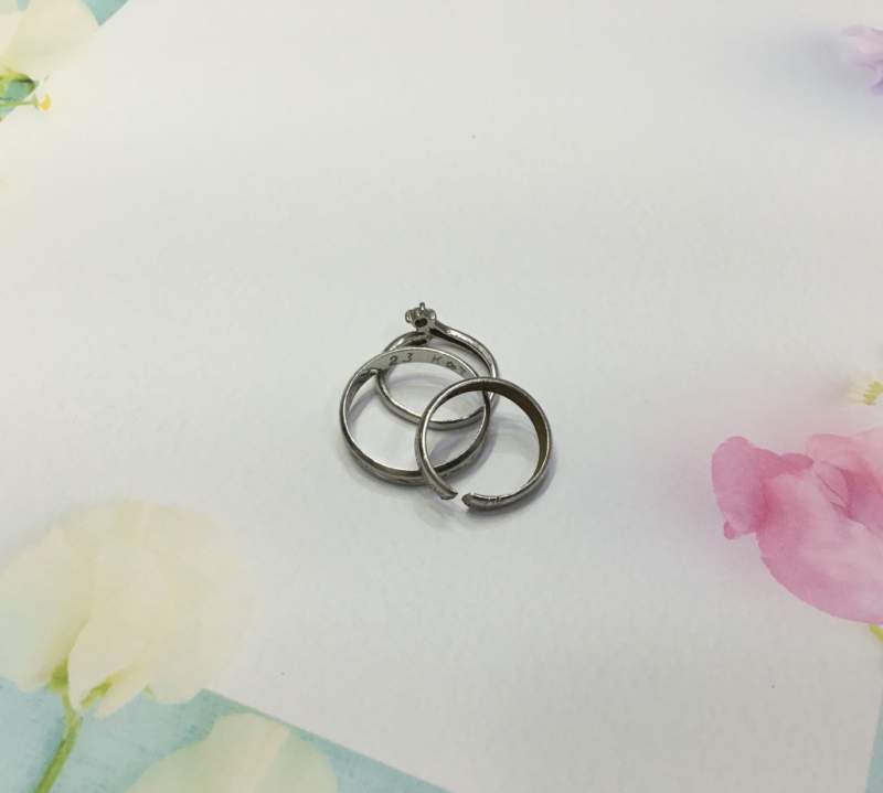 プラチナ リング をお買取しました。