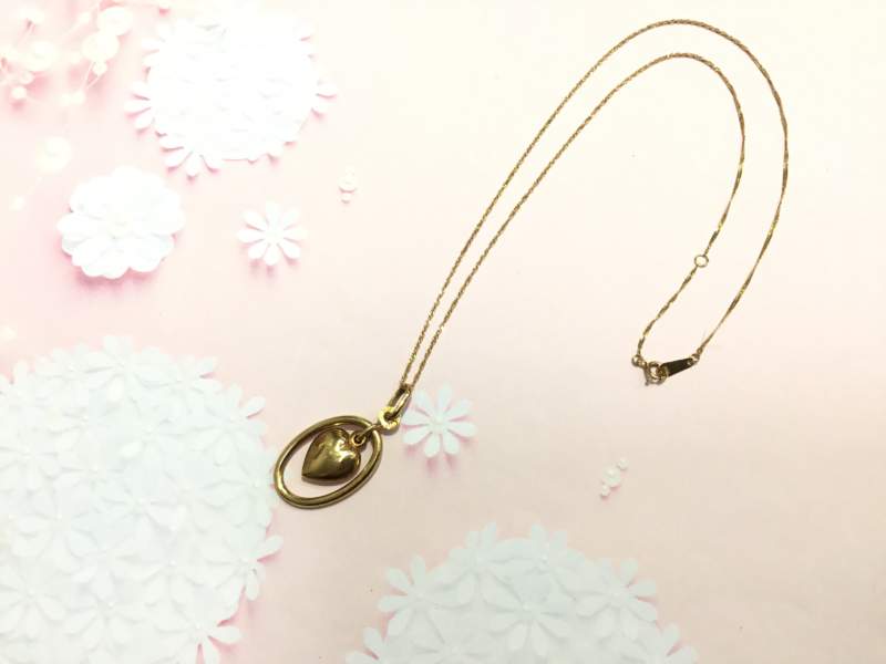 18金 イエローゴールド ネックレス をお買取しました。