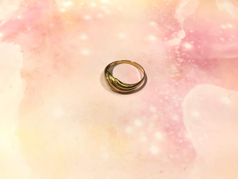 ✨18 金 リング のお買取りをしました✨
