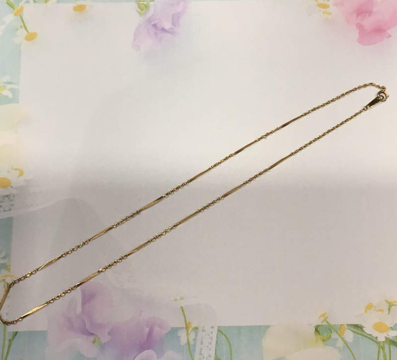 18金 イエローゴールド をお買取しました。