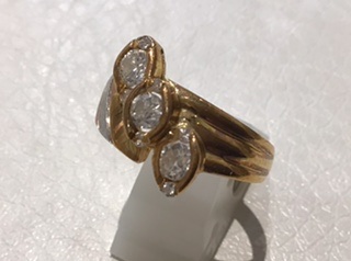 ダイヤモンド 18金 Pt900 リング をお買取致しました。