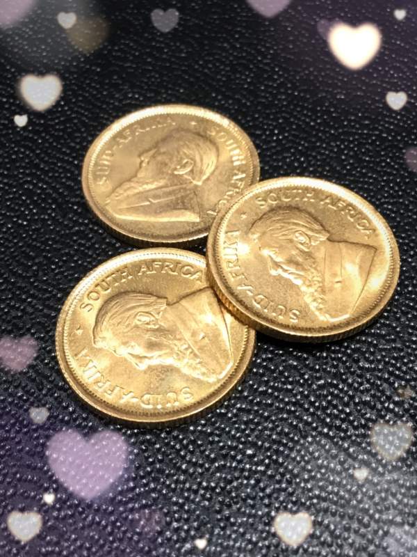 22金 クルーガーランドコイン 買い取りしました。