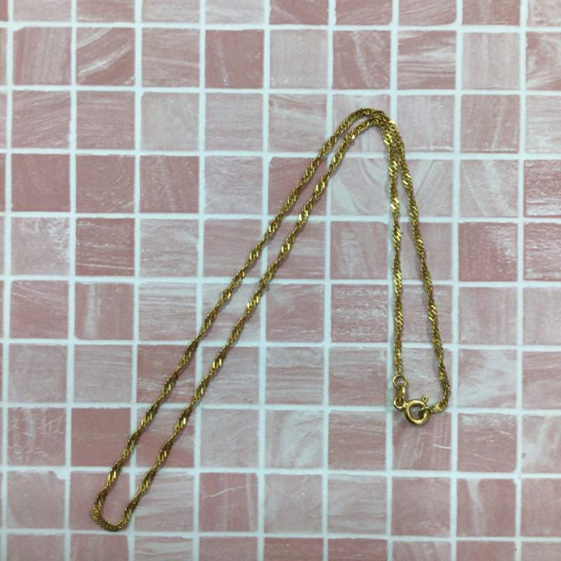 K18 イエローゴールド ネックレス お買取りしました