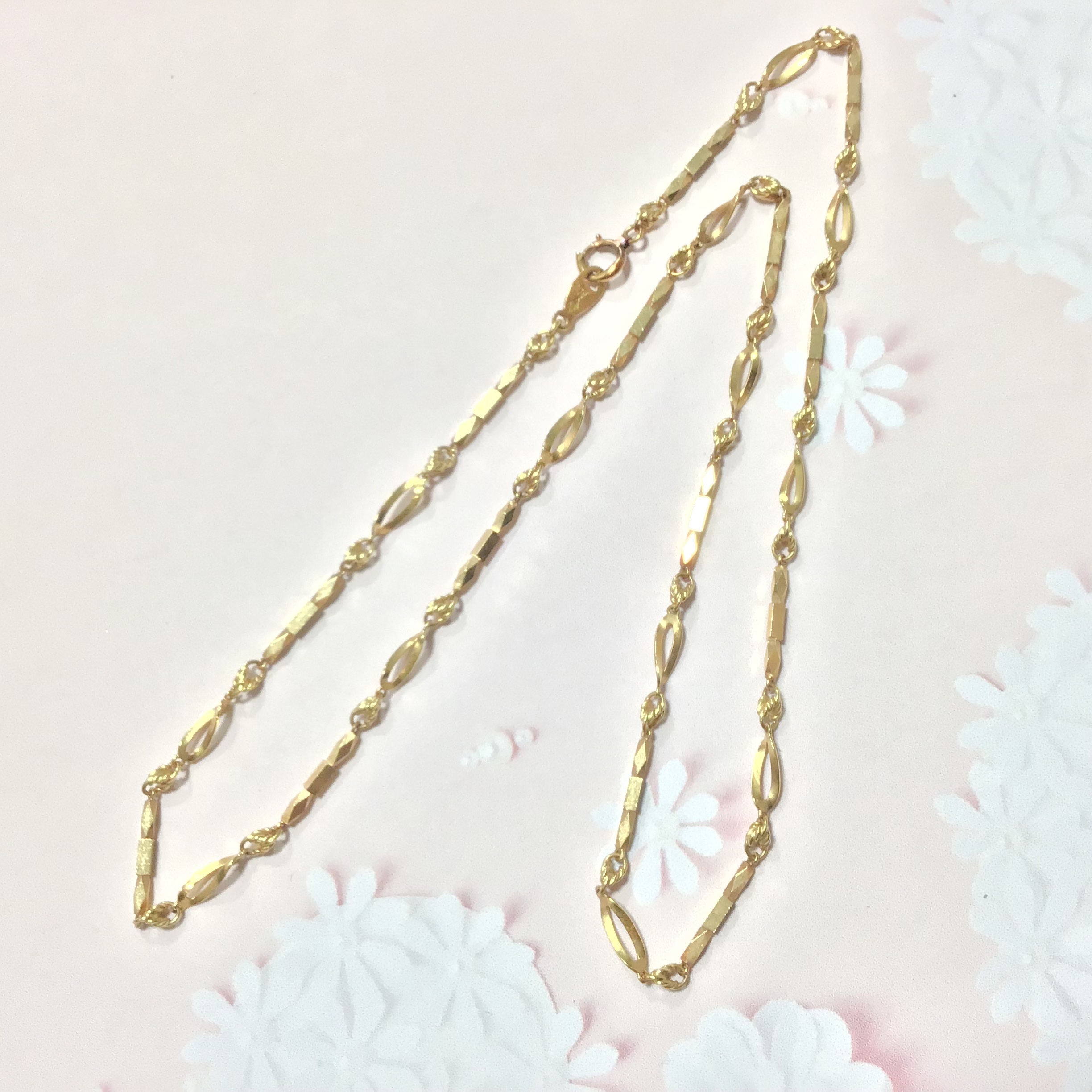 18金 ネックレス をお買取しました。