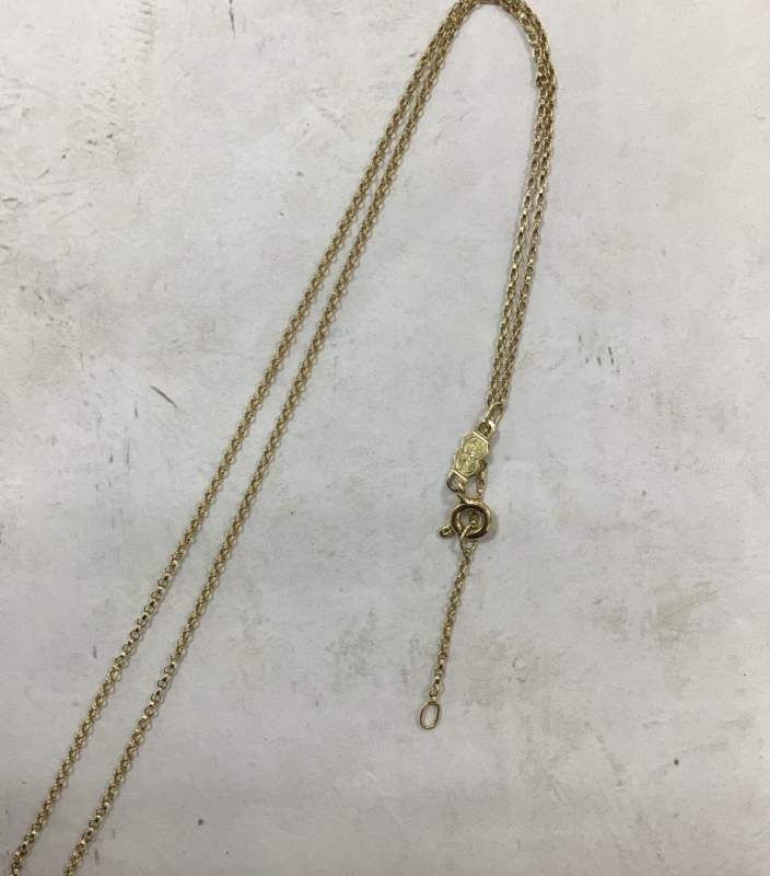 K18 イエローゴールド ネックレスお買取りしました