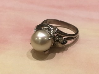 パール プラチナ リング をお買取しました。