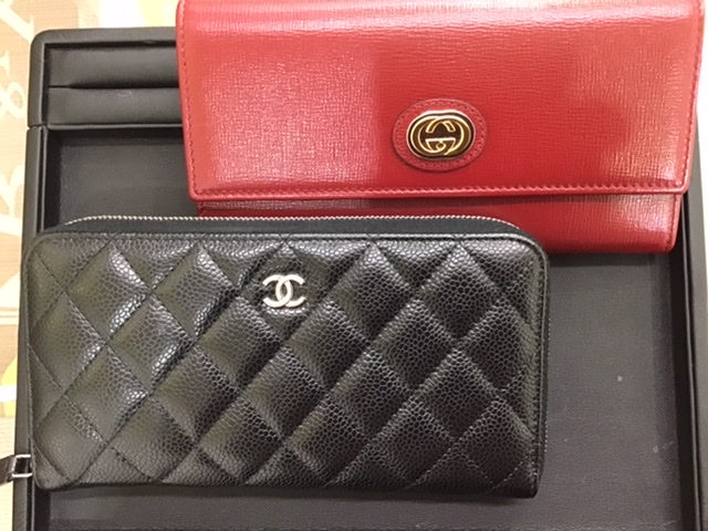 CHANEL GUCCI 財布　をお買取致しました。