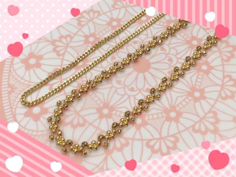 K18 イエローゴールド ネックレス をお買取致しました。