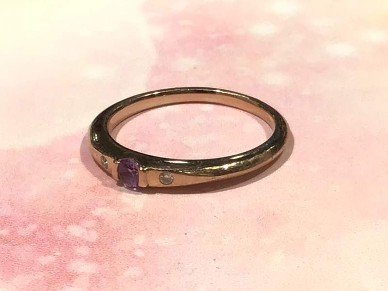 ♻️18金 ダイヤ リング をお買取りしました。♻️