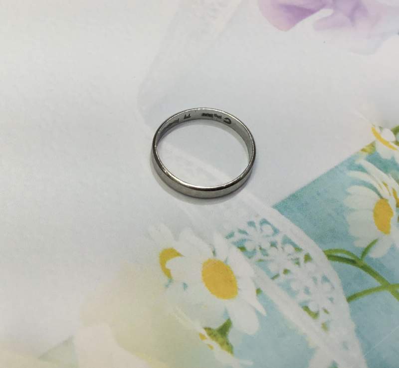 プラチナ リング をお買取しました。