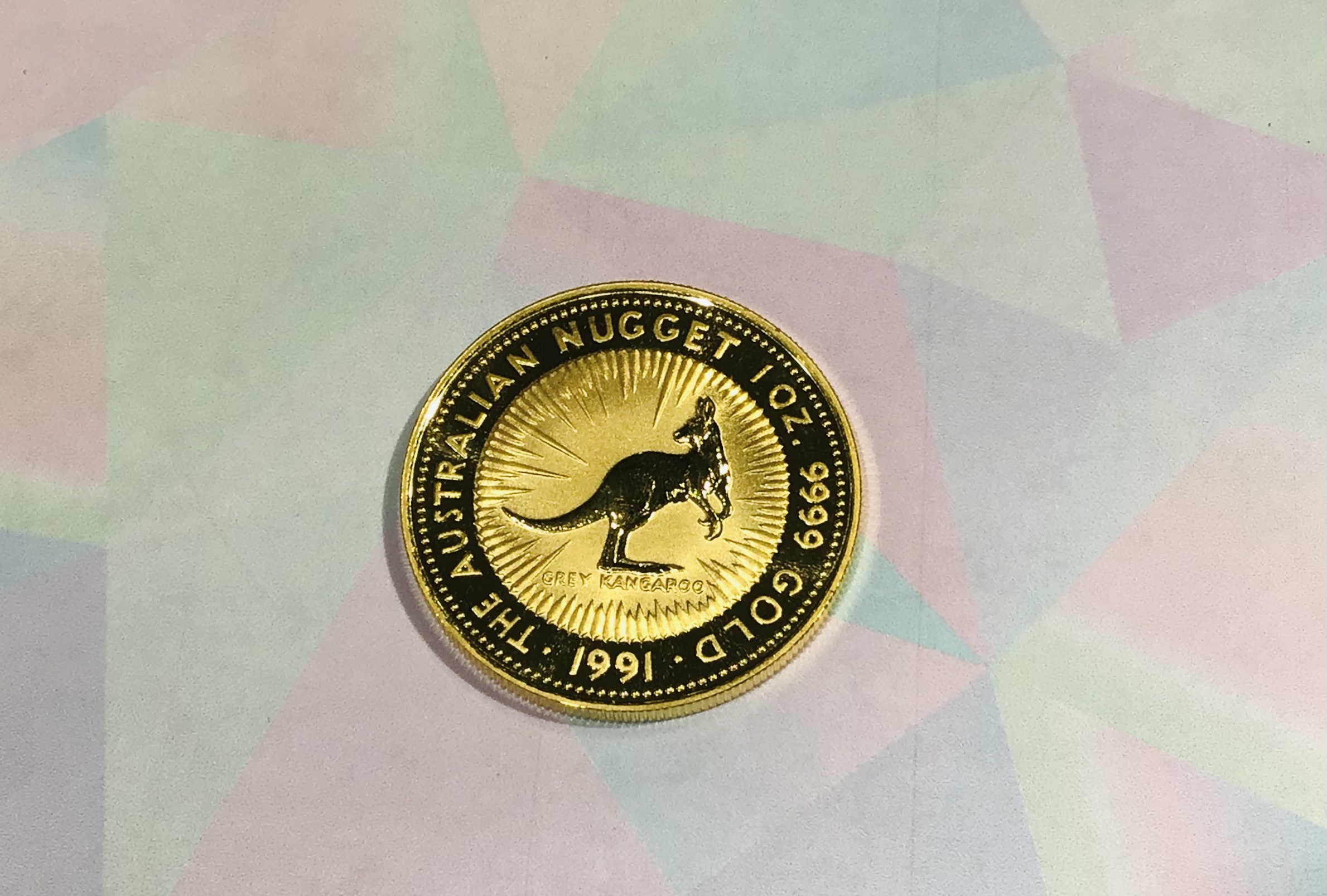 ☘️ 24金 カンガルーコイン をお買取りしました。☘️