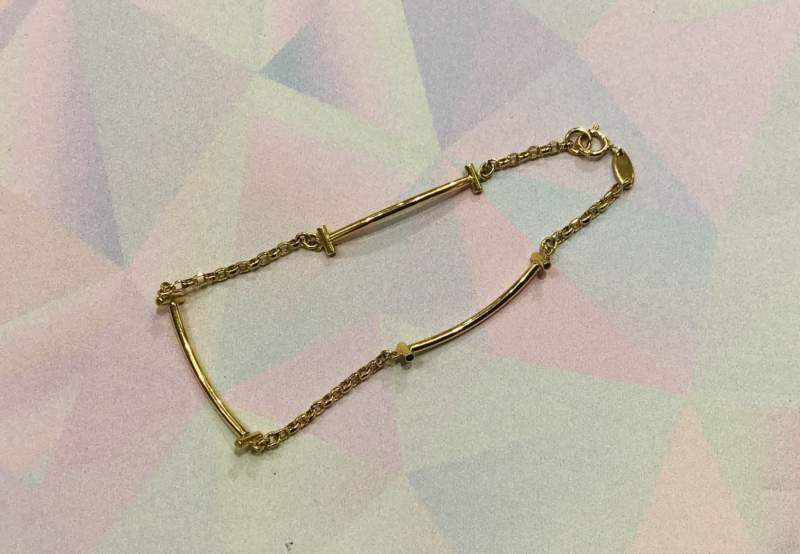K18 ブレスレット お買取しました。
