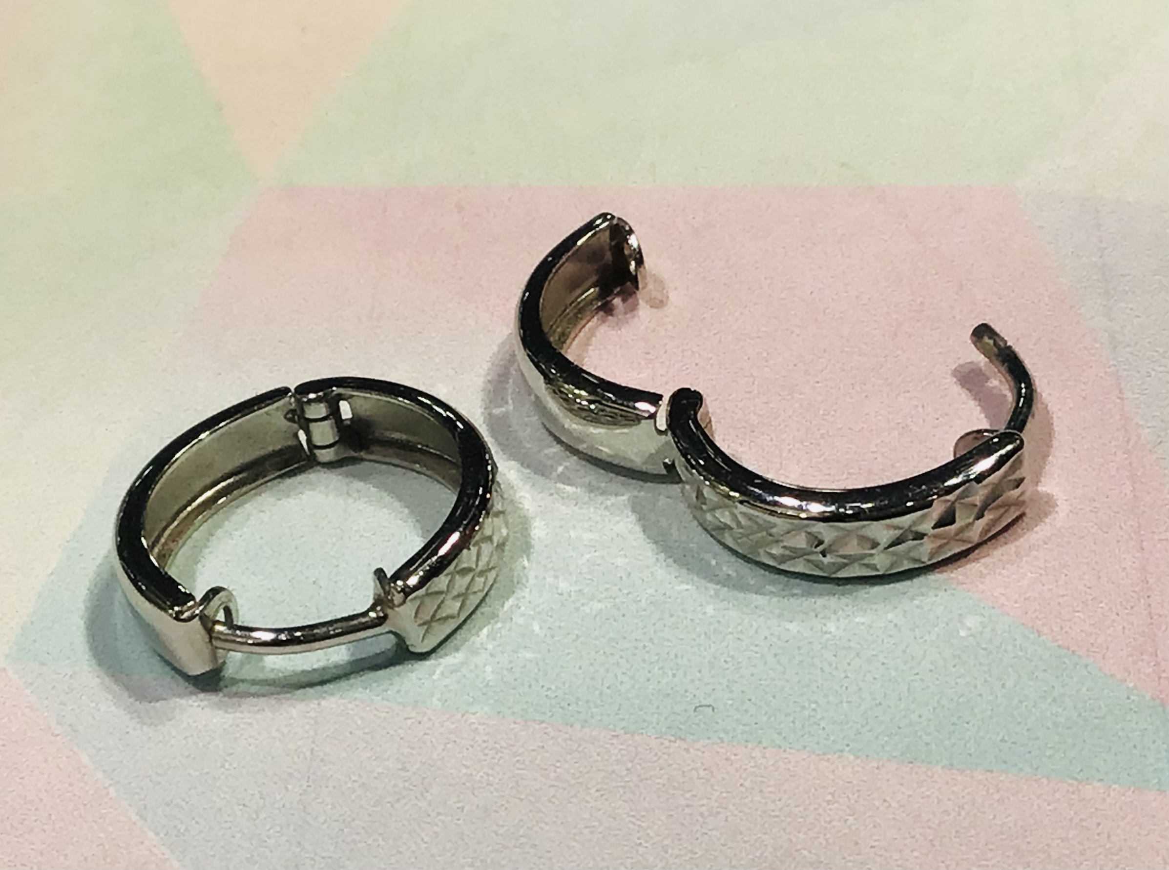 🌸 14金 ホワイトゴールド ピアス お買取りをしました。🌸