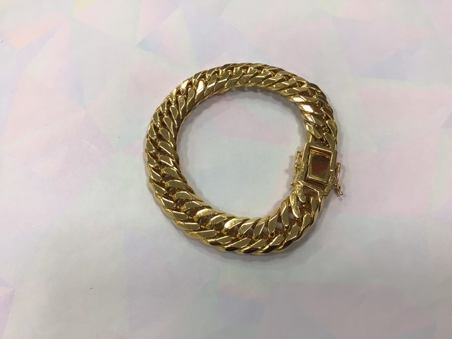 18金 喜平ブレスレット をお買取しました。