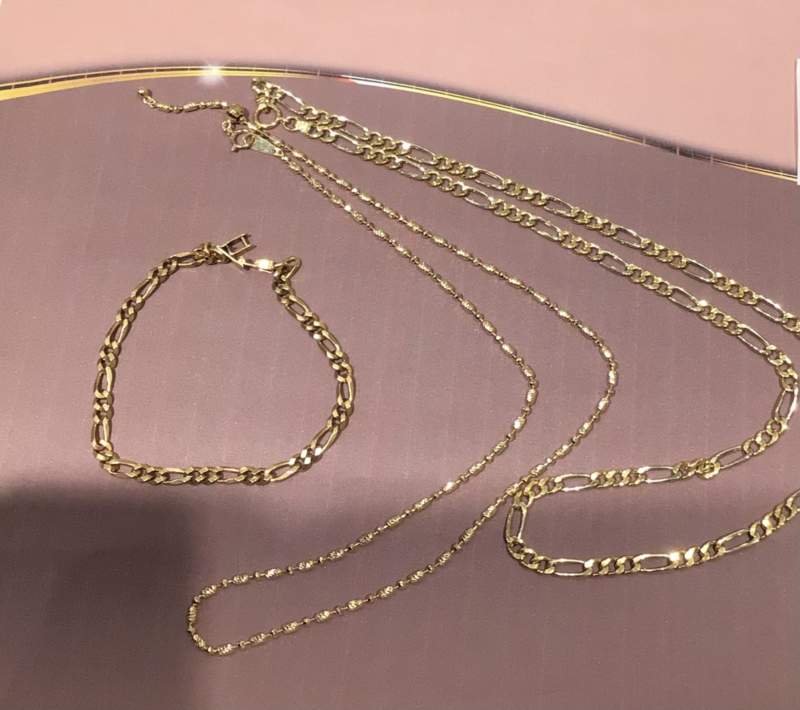 K18 ネックレス ブレスレット お買取致しました。