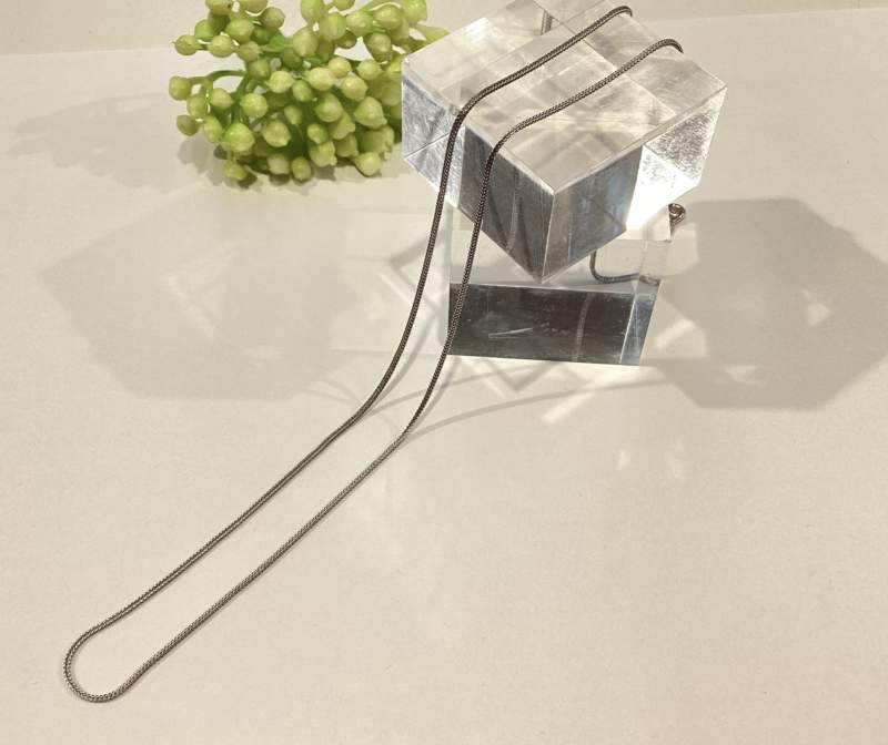 18金 ホワイトゴールド ネックレス をお買取しました