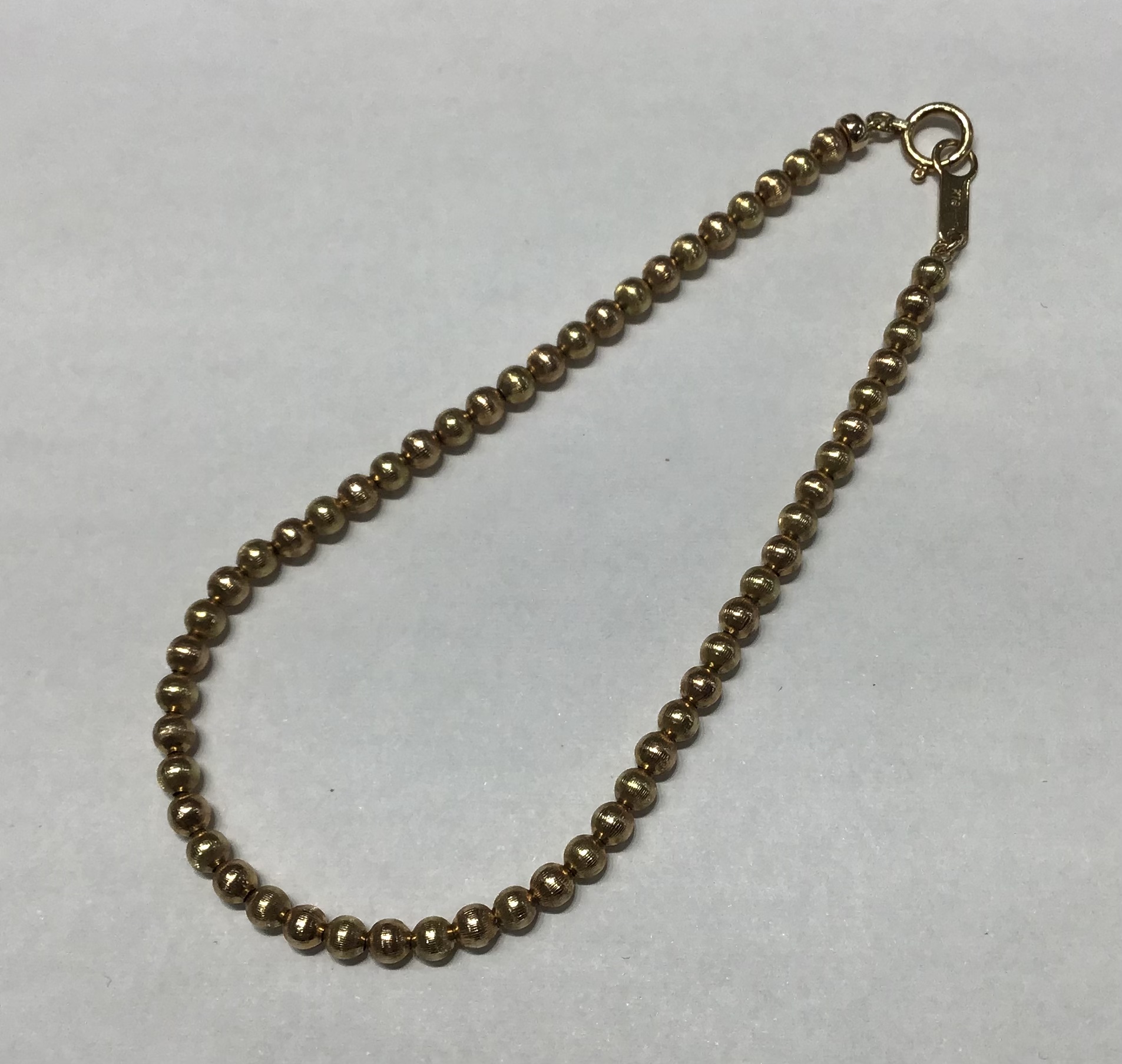 18金 ブレスレット をお買取しました。
