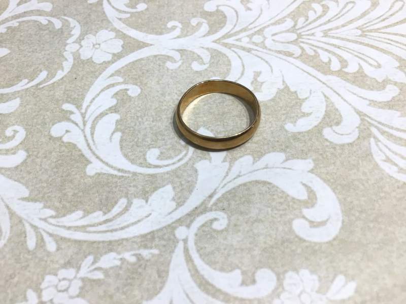 18金 リング をお買取しました。