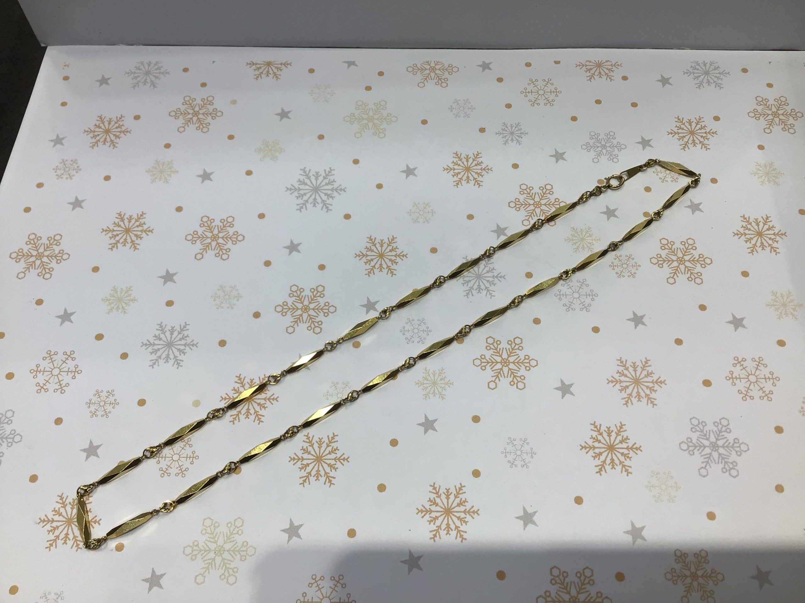 18金 イエローゴールド ネックレス をお買い取りしました