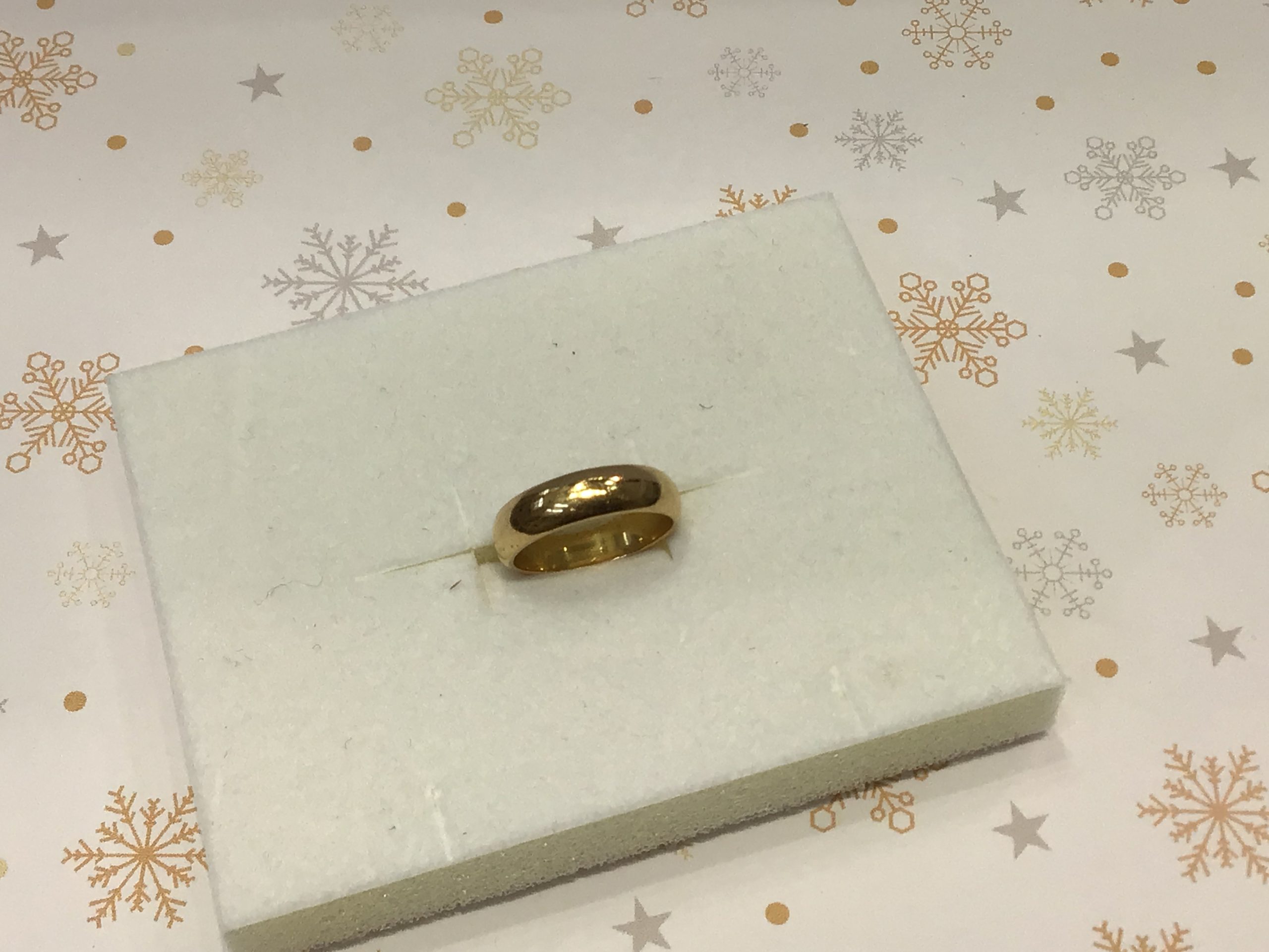 18金 イエローゴールド リング をお買い取りしました