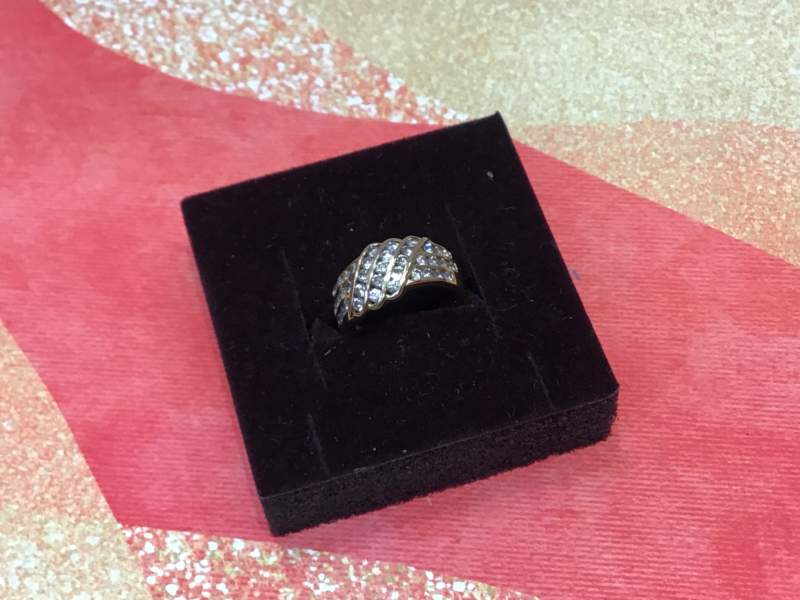 ダイヤモンド 18金 イエローゴールド リング をお買い取りしました