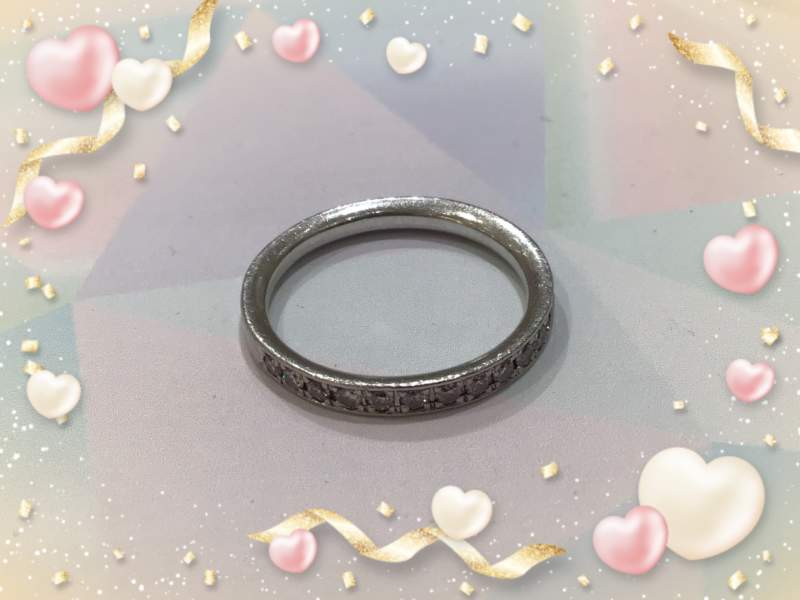 プラチナ900 ダイヤモンド リング お買取り致しました✨